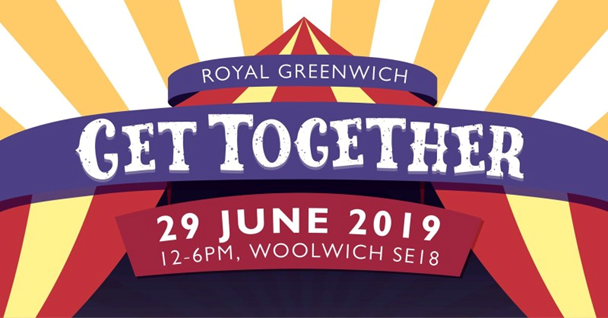 Royal Greenwich Get Together 2019 logo