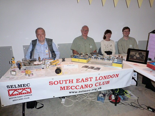 Our stand at the Cultural Pursuits event at the Gerald Moore Gallery on 14 July 2012. L–R: Peter Clay, Alan Wenbourne, Felicity Surtell, Tim Surtell