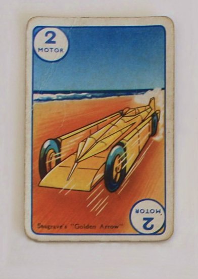 The Golden Arrow Speed card
