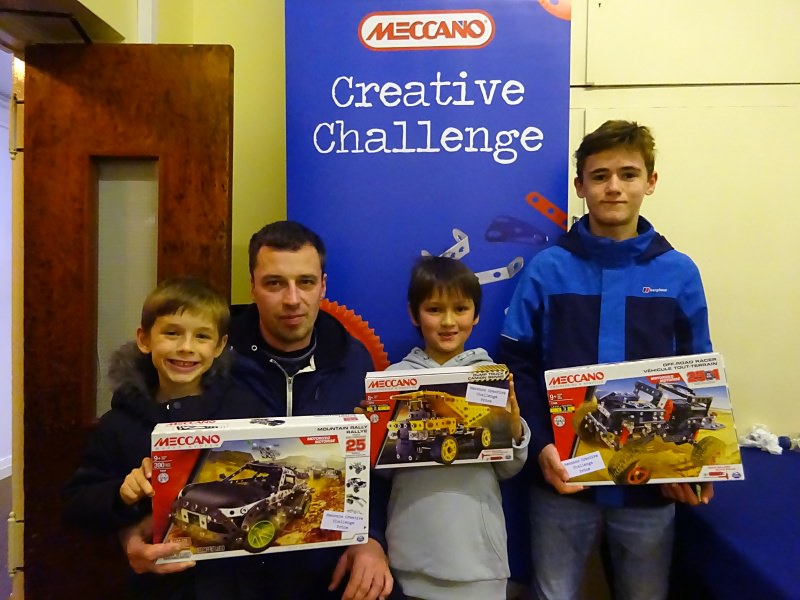 All the winners of the Meccano Creative Challenge 2018
