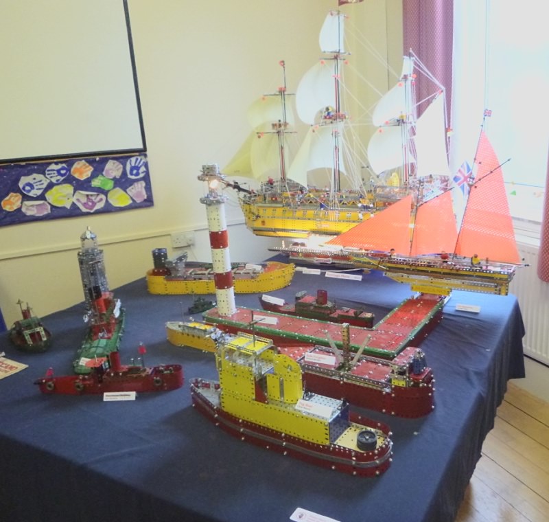 The harbour display in the Penford Room
