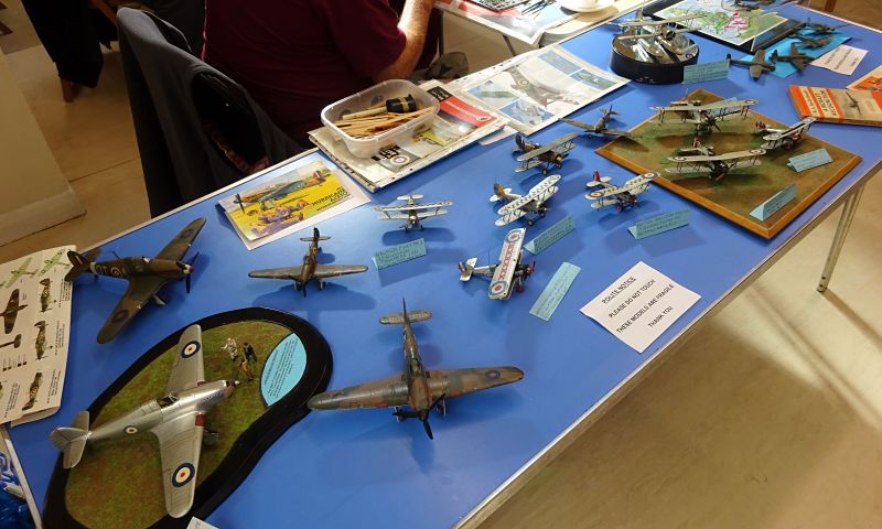 Miniature aeroplanes from Welling Model Club
