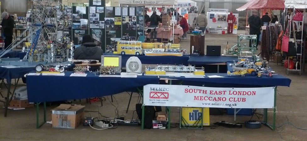 An overview of our stand at the festival